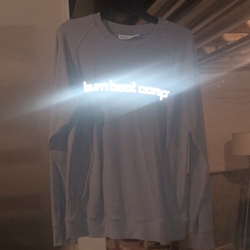 Burn Boot Camp Women's Gray Sweatshirt